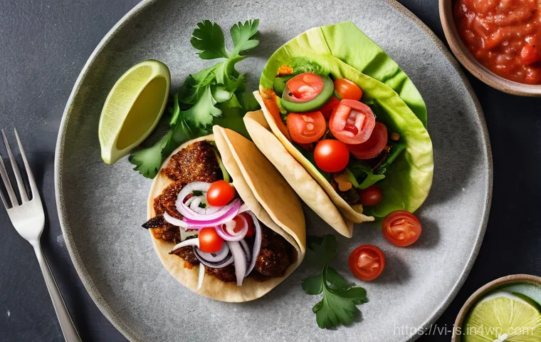 대체육을 활용한 간편한 파스타 레시피 - **Prompt:** A heartwarming scene of a diverse family of four (mother, father, and two children, aged...