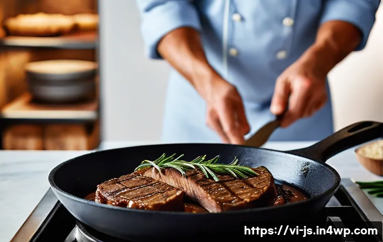 대체육으로 만든 스테이크 요리법 관련 이미지 1