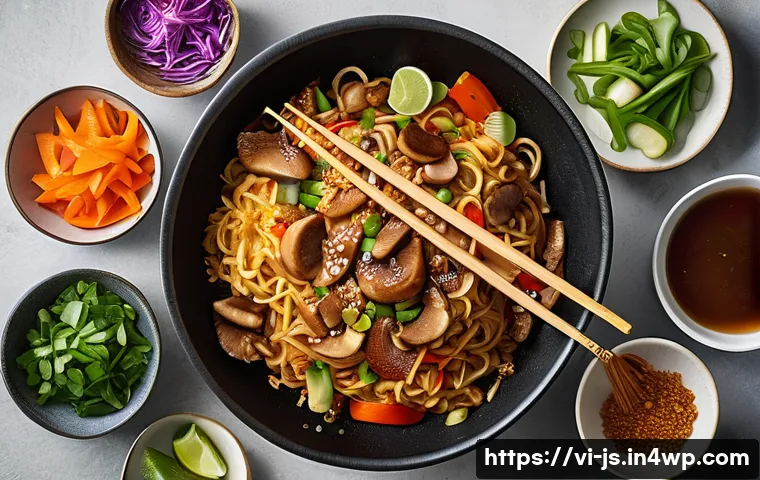 대체육으로 만든 태국식 볶음면 레시피 관련 이미지 1