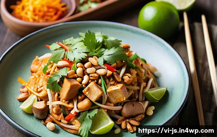 대체육으로 만든 태국식 볶음면 레시피 관련 이미지 2